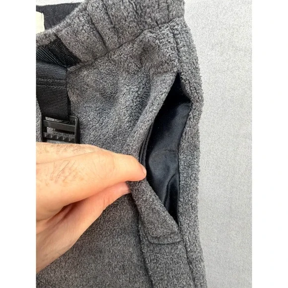 Vintage J.Crew Women Sweatpants Black Polyester Rayon Built in Belt Pockets XS - Picture 9 of 11